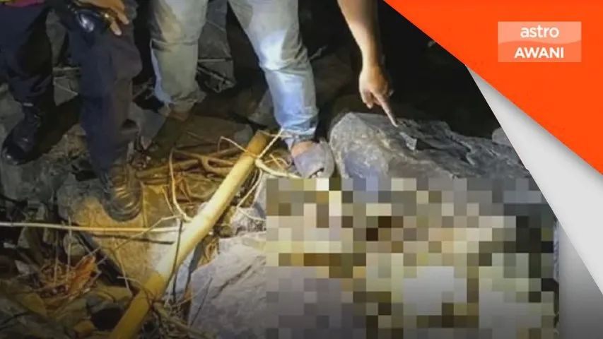 Rangka kanak-kanak ditemui di Sungai Sigapon