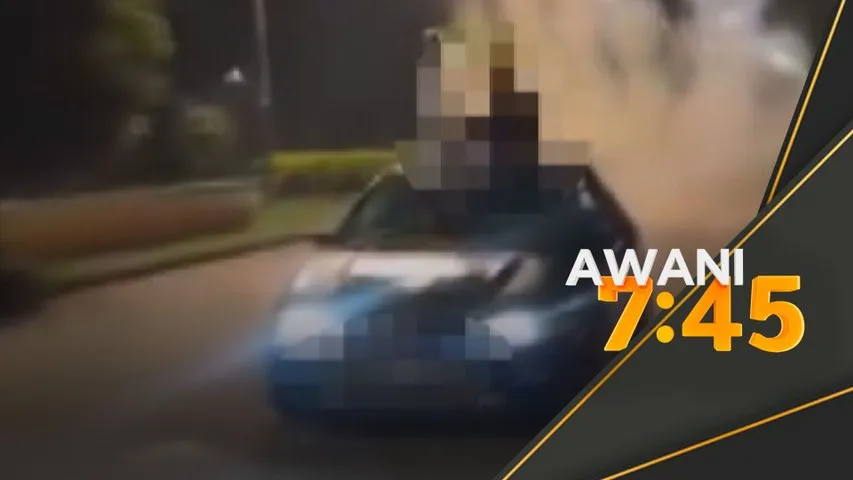 Empat individu ditahan main mercun dari sunroof kereta