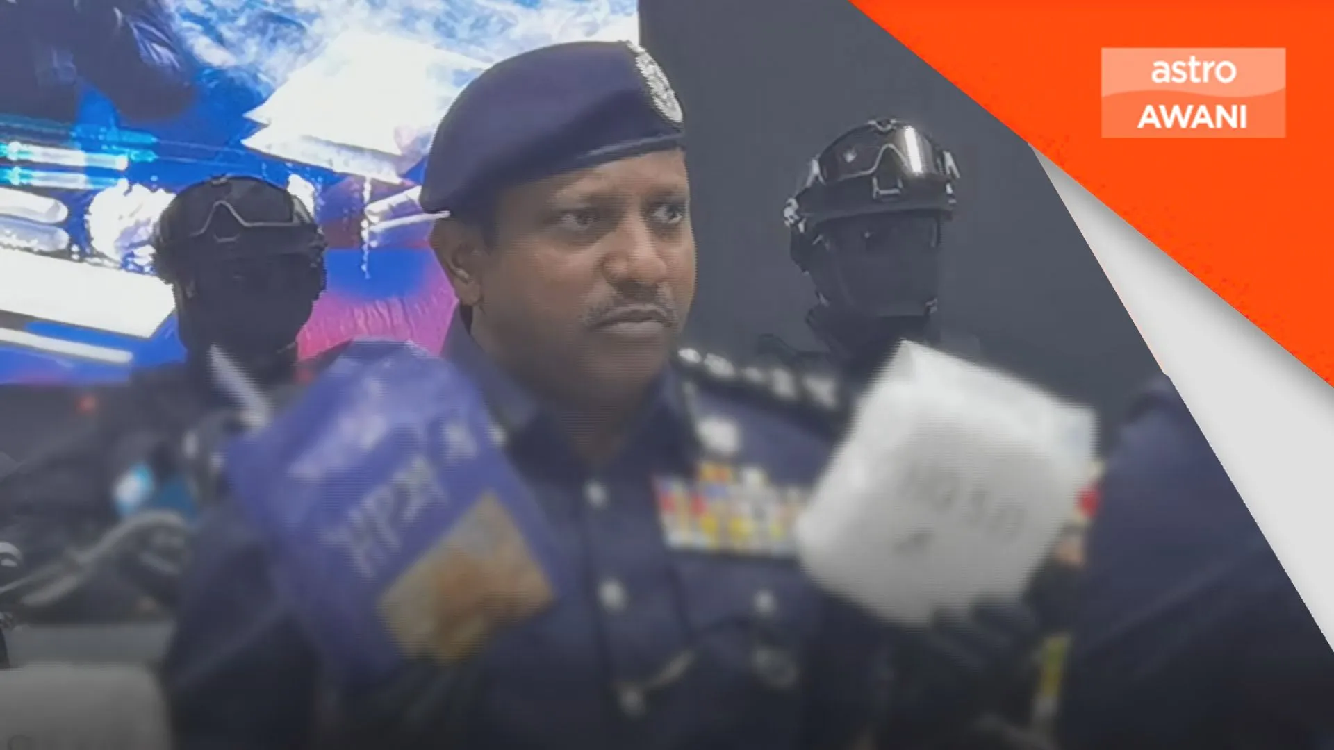 Polis tumpaskan sindiket seludup syabu bernilai RM25.5 juta