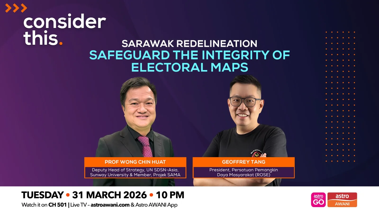 Consider This: Sarawak Redelineation (Part 2) — Safeguard the Integrity of Electoral Maps