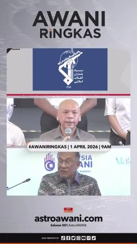 #AWANIRingkas 1 April 2026 | 9AM