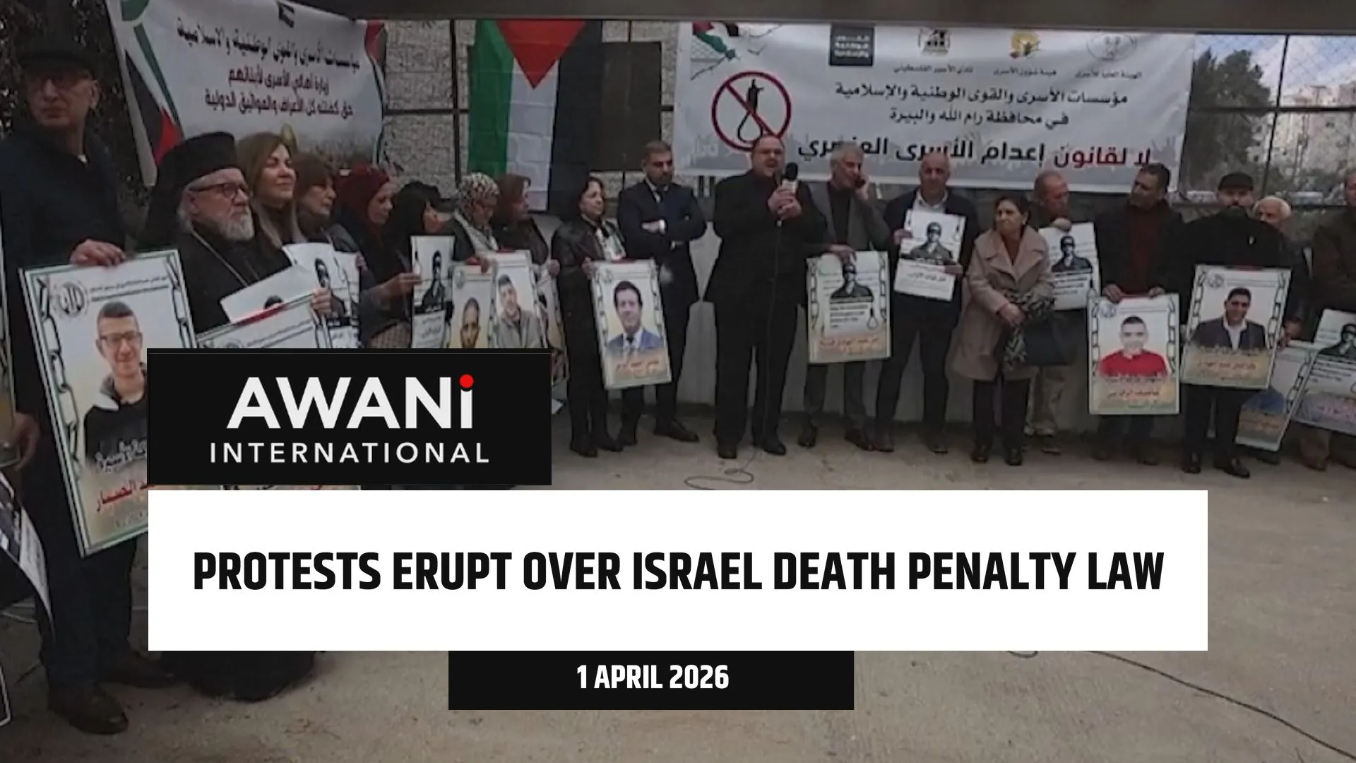 Protests erupt over Israel death penalty law
