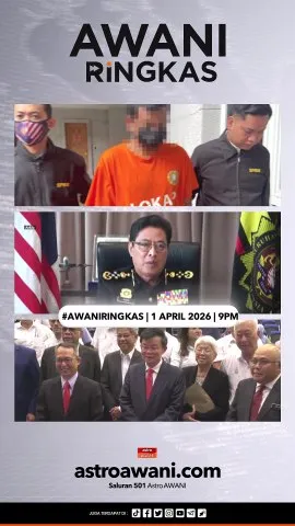 #AWANIRingkas 1 April 2026 | 9PM