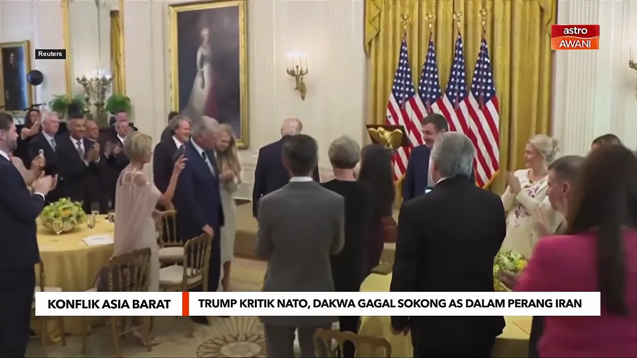 Trump kritik NATO, dakwa gagal sokong AS dalam perang Iran