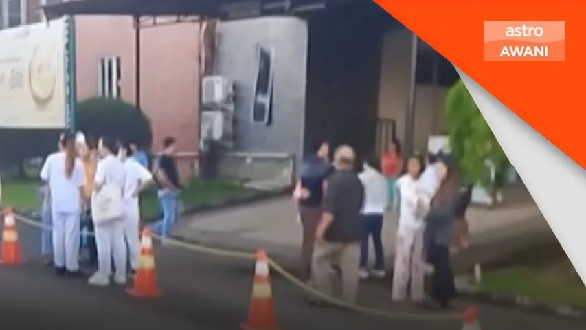 Pesakit Hospital Manado dievakuasi