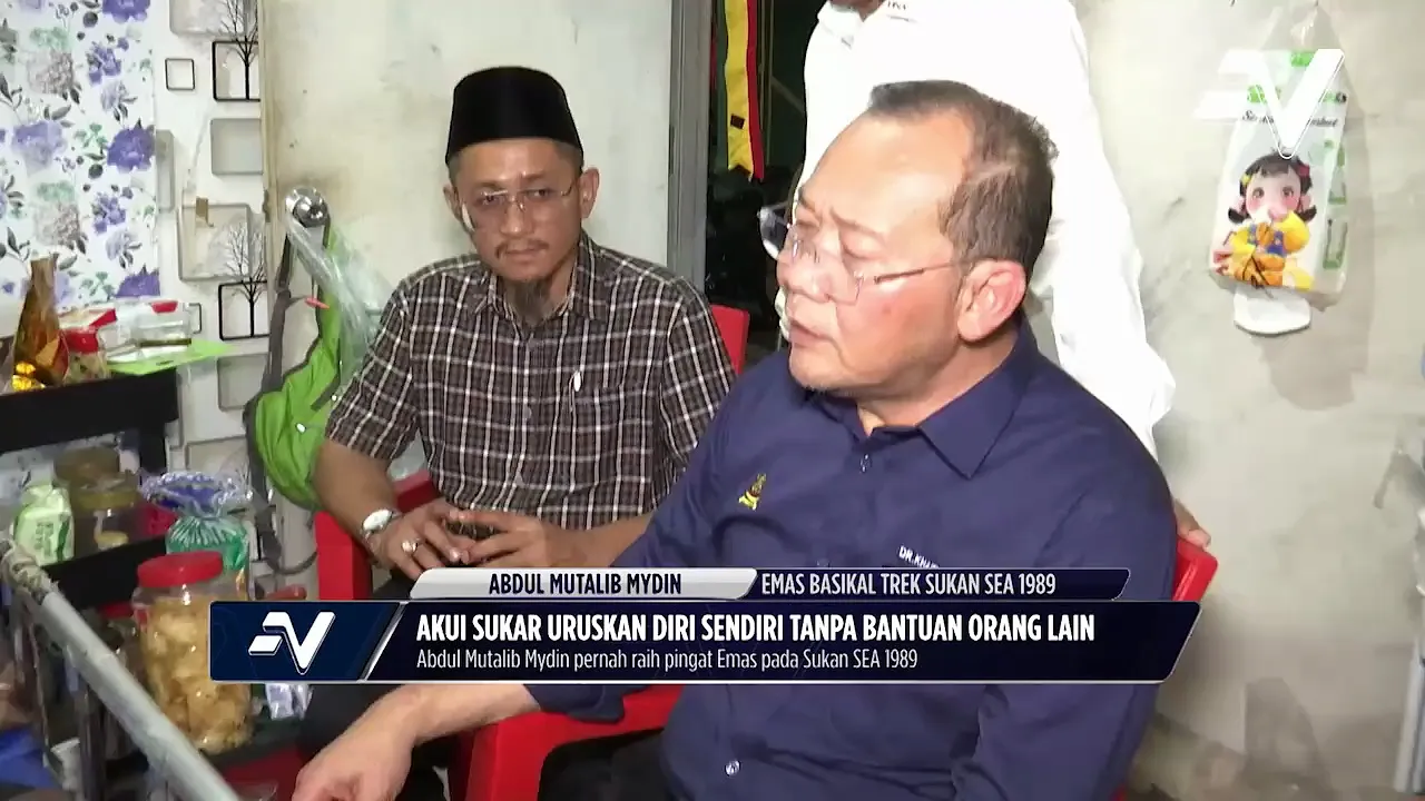 Bekas atlet basikal trek negara, Mutalib Mydin terlantar sakit akibat strok