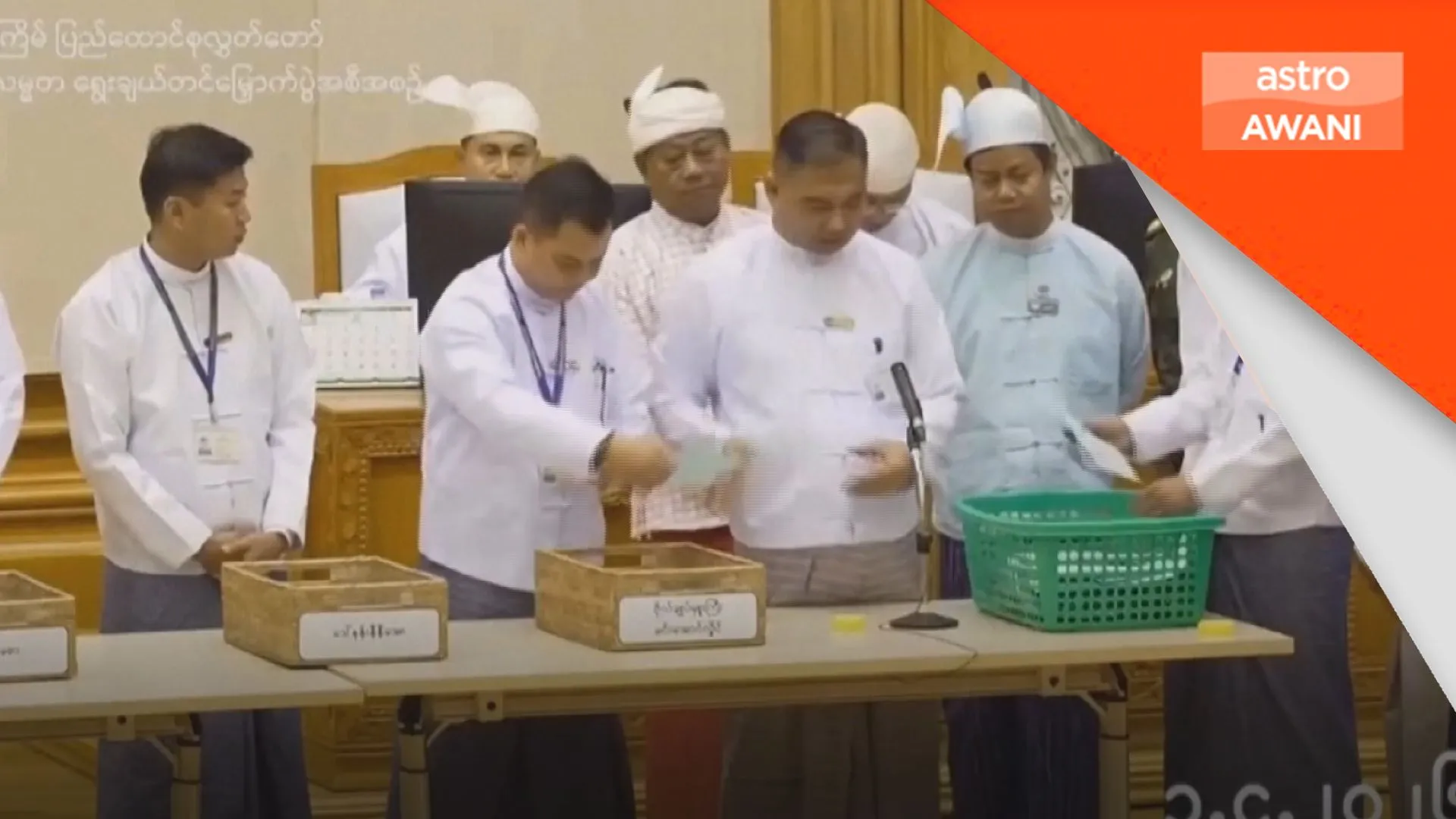 Min Aung Hlaing dipilih sebagai presiden Myanmar