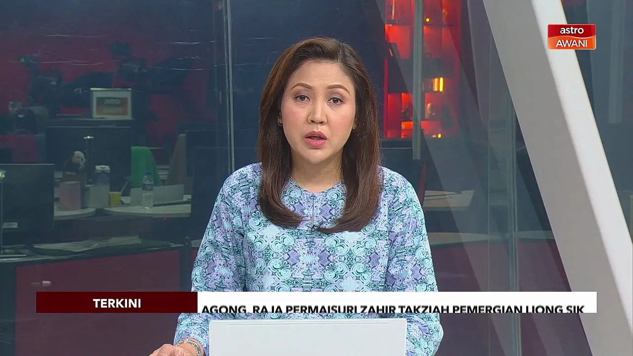 [TERKINI] Agong, Raja Permaisuri zahir takziah pemergian Liong Sik