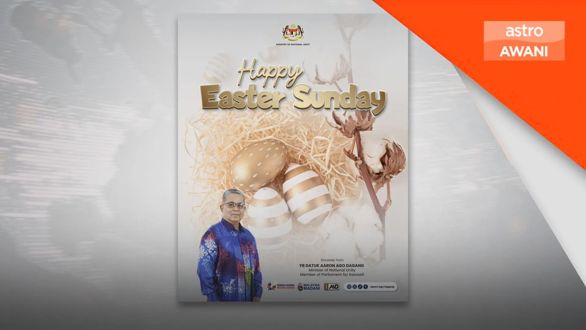 Pelihara perpaduan teras keamanan negara - Aaron