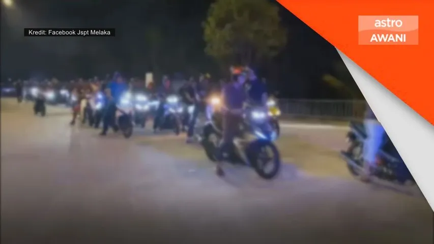 16 penunggang motosikal termasuk pelajar sekolah ditahan