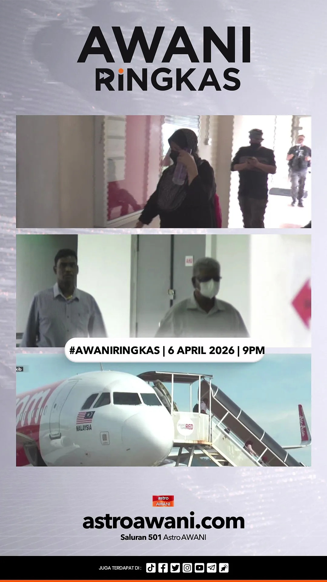 #AWANIRingkas 6 April 2026 | 9PM