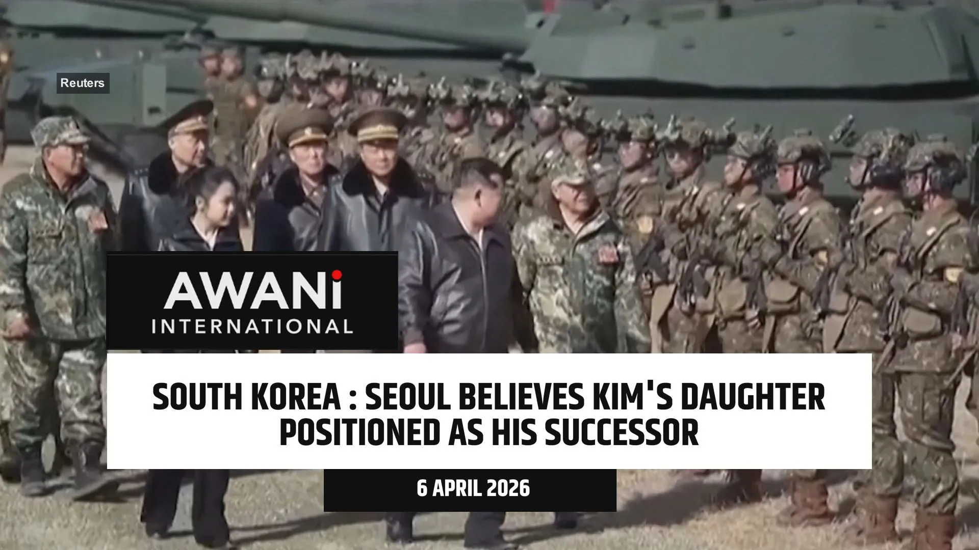 Seoul believes Kim's daughter positioned as his successor