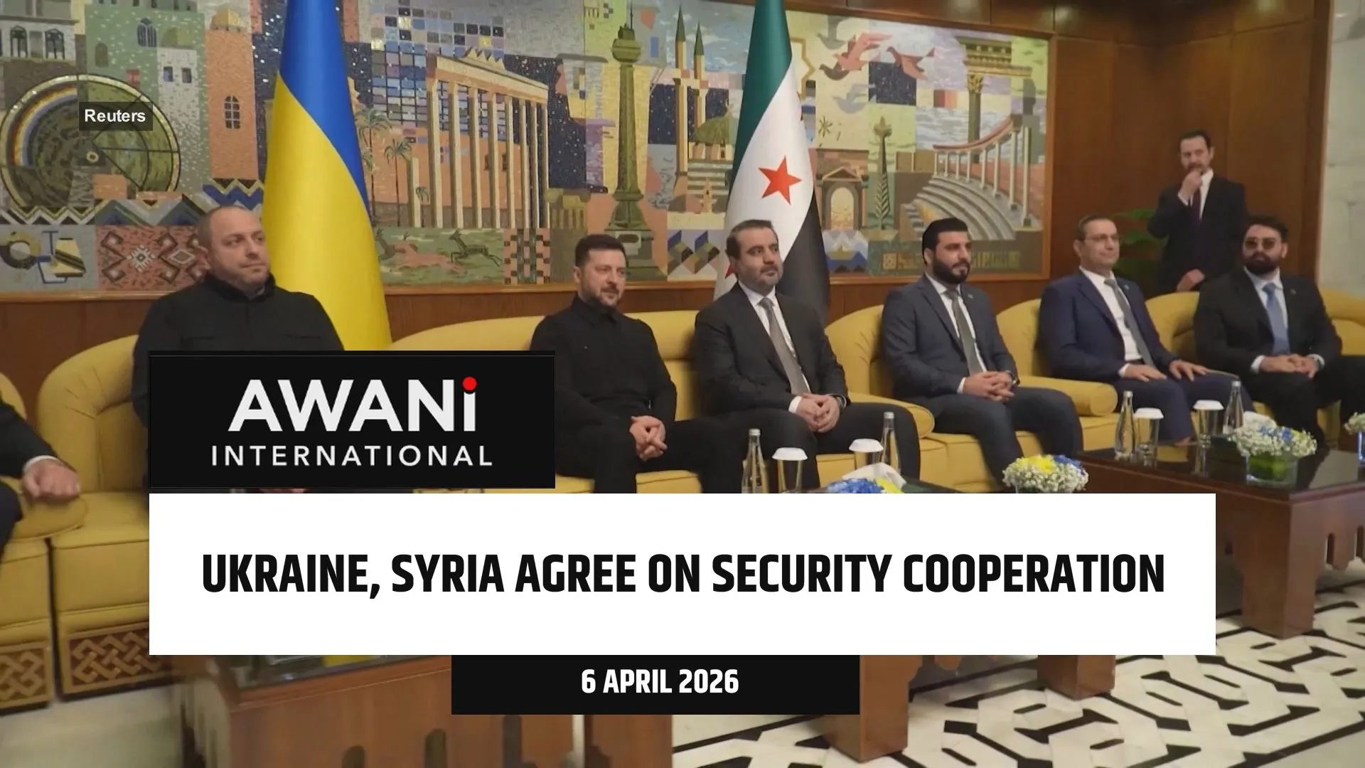 Ukraine, Syria agree on security cooperation