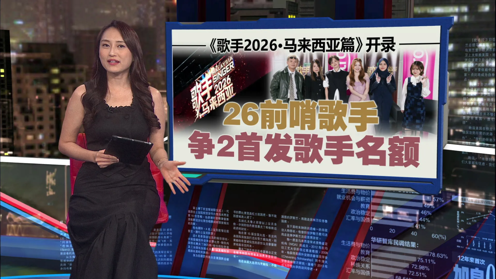 顶级音乐竞技节目冲出中国   《歌手2026》登陆大马