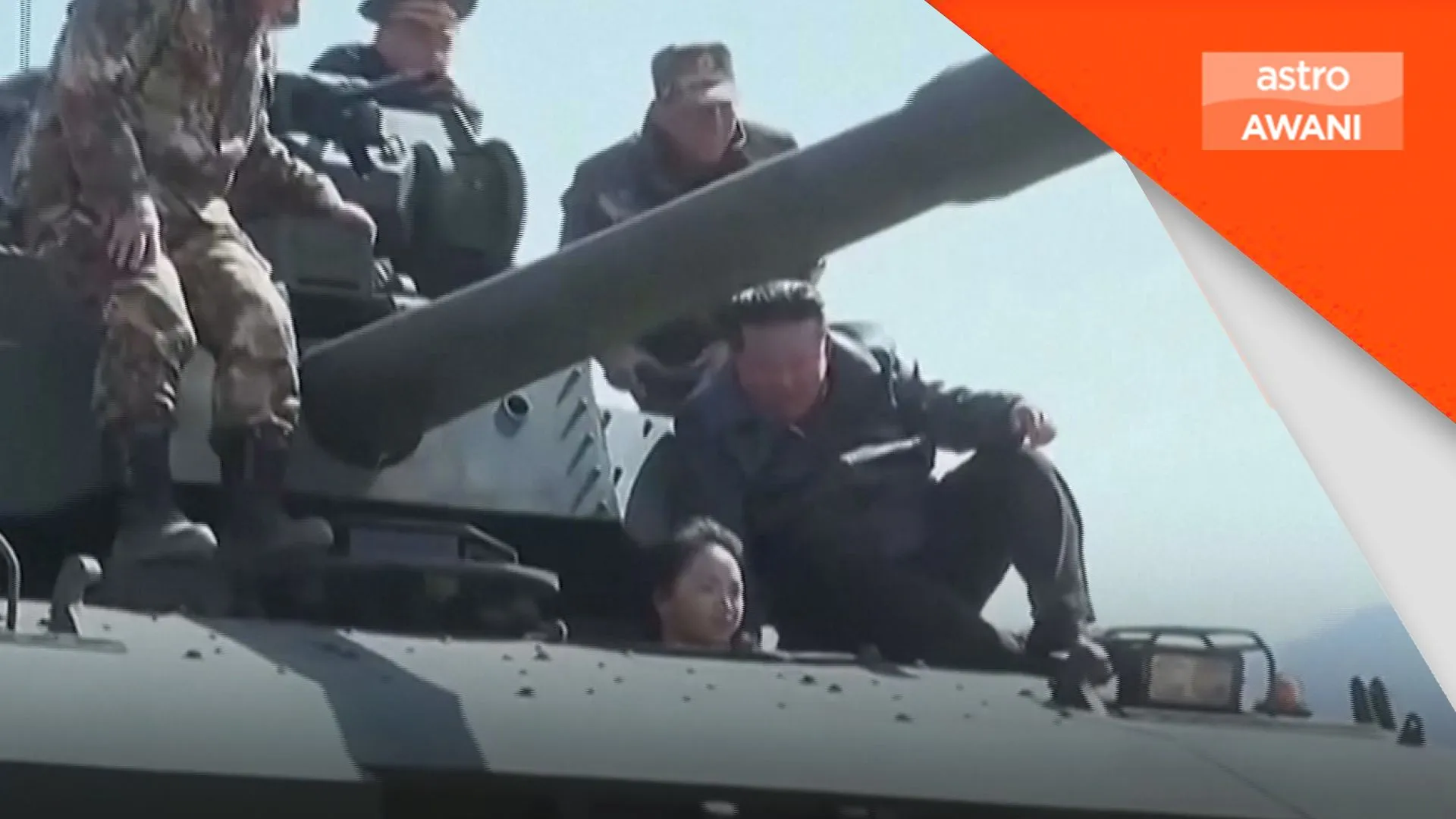 Anak perempuan Kim Jong Un dipercayai sebagai pengganti