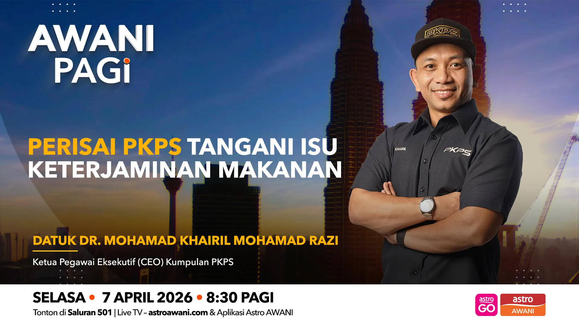 AWANI Pagi: Perisai PKPS tangani isu keterjaminan makanan