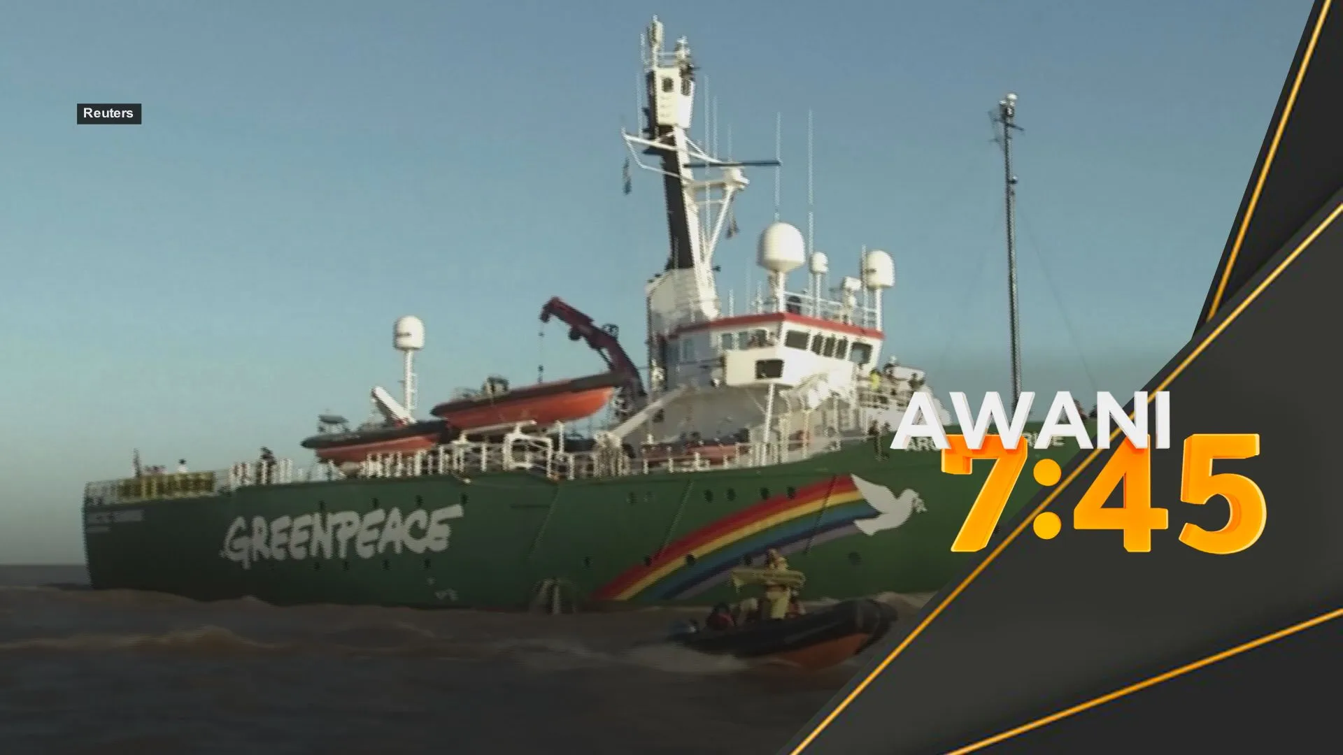 Kapal Greenpeace sertai flotila ke Gaza pada 12 April