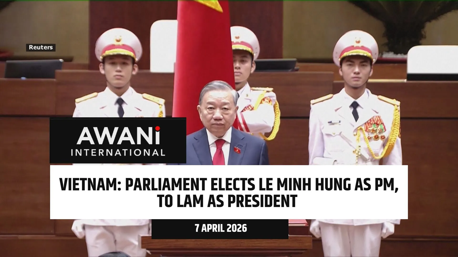 Vietnam parliament elects Le Minh Hung as PM, To Lam as president