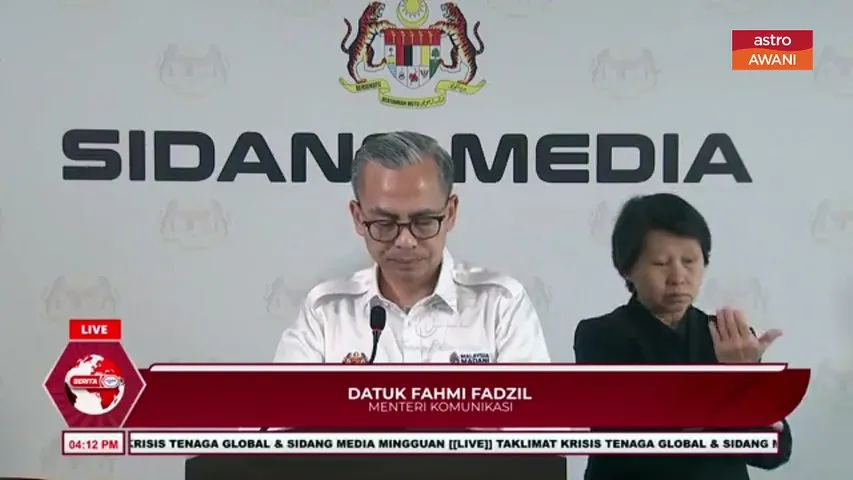 42 siasatan berita palsu krisis tenaga dibuka SKMM - Fahmi Fadzil