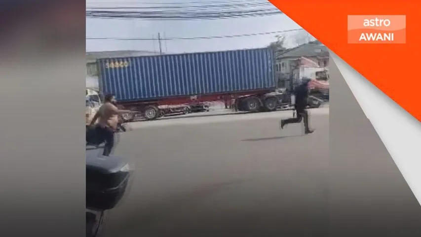 Lelaki mengamuk di restoran, ancam libas pisau terhadap polis