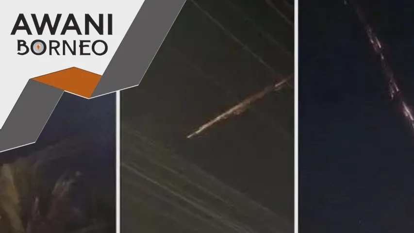 MOSTI terima maklumat awal objek disyaki serpihan angkasa di ruang udara Sarawak