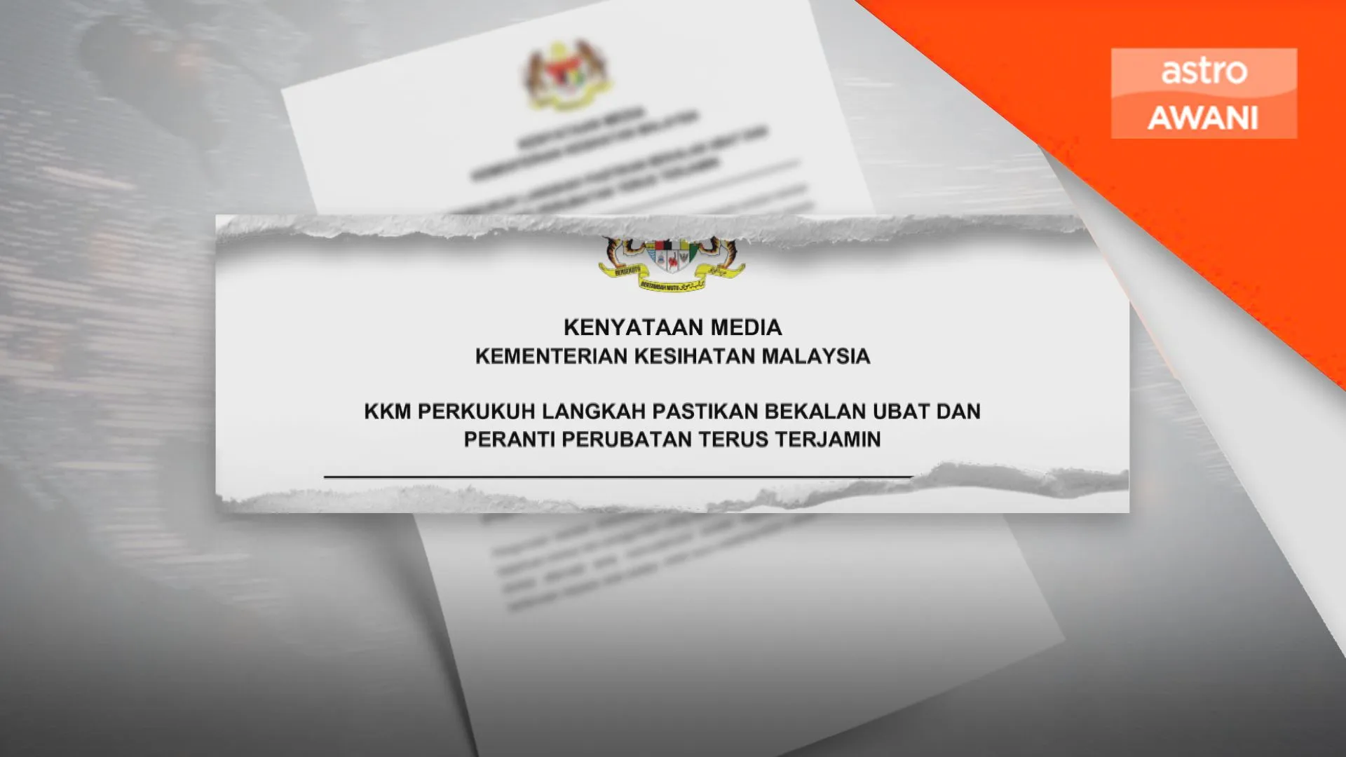 KKM perkukuh bekalan ubat, peranti perubatan berdepan cabaran