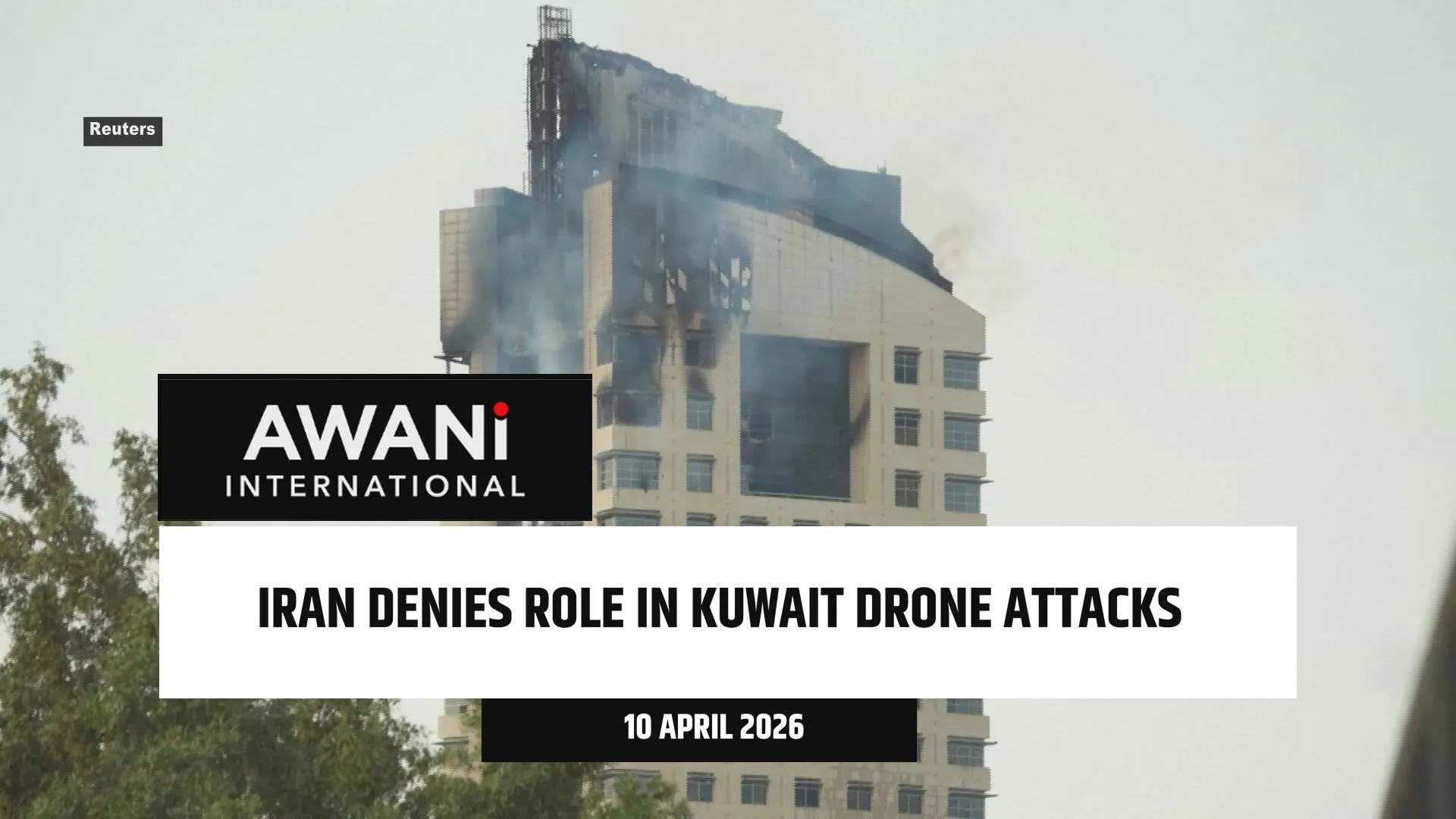 Iran denies role in Kuwait drone attacks