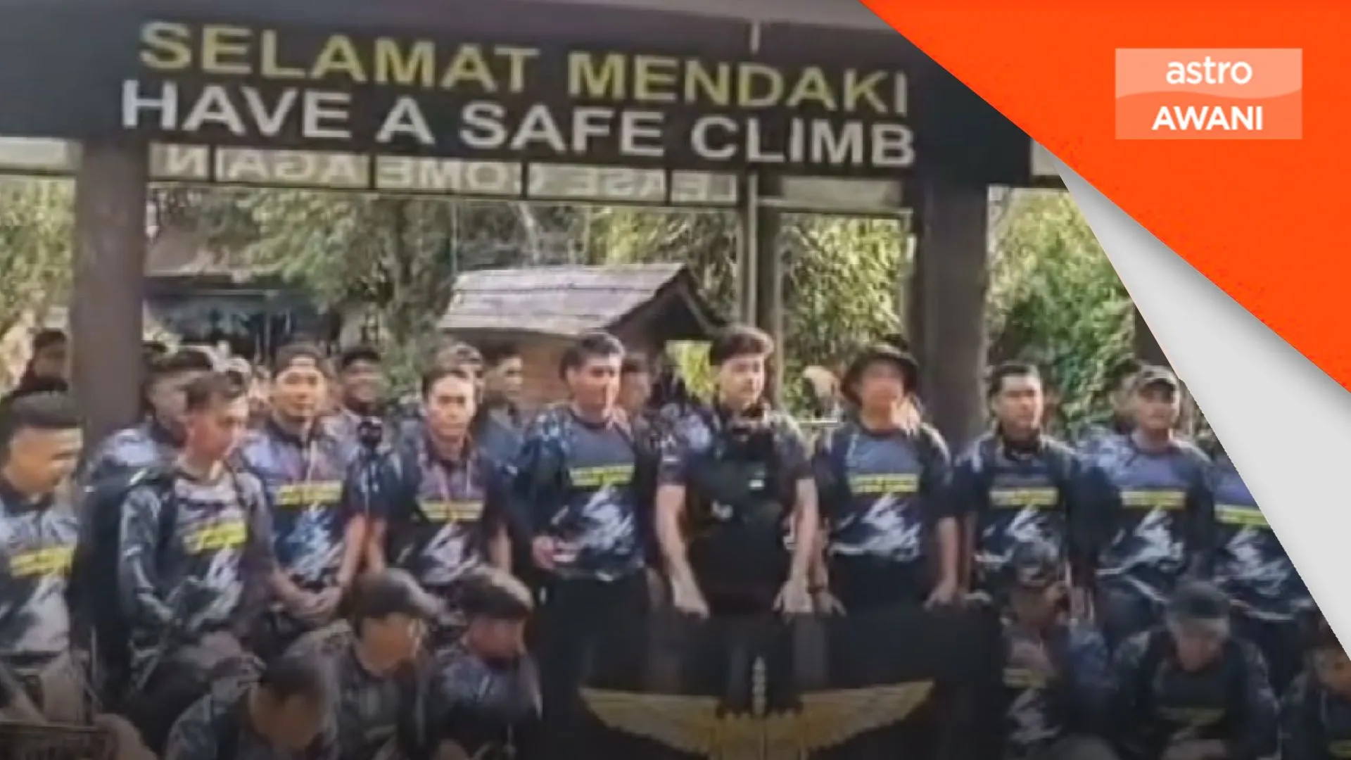 Tengku Hassanal mula daki Gunung Kinabalu