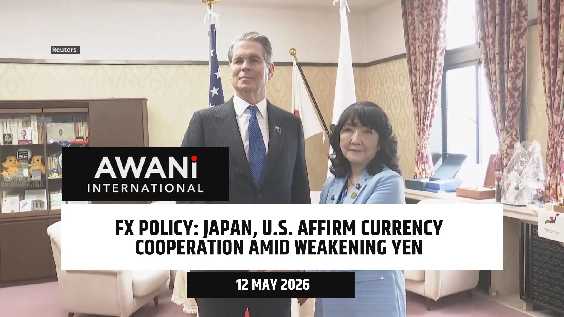 Japan, US affirm currency cooperation amid weakening Yen
