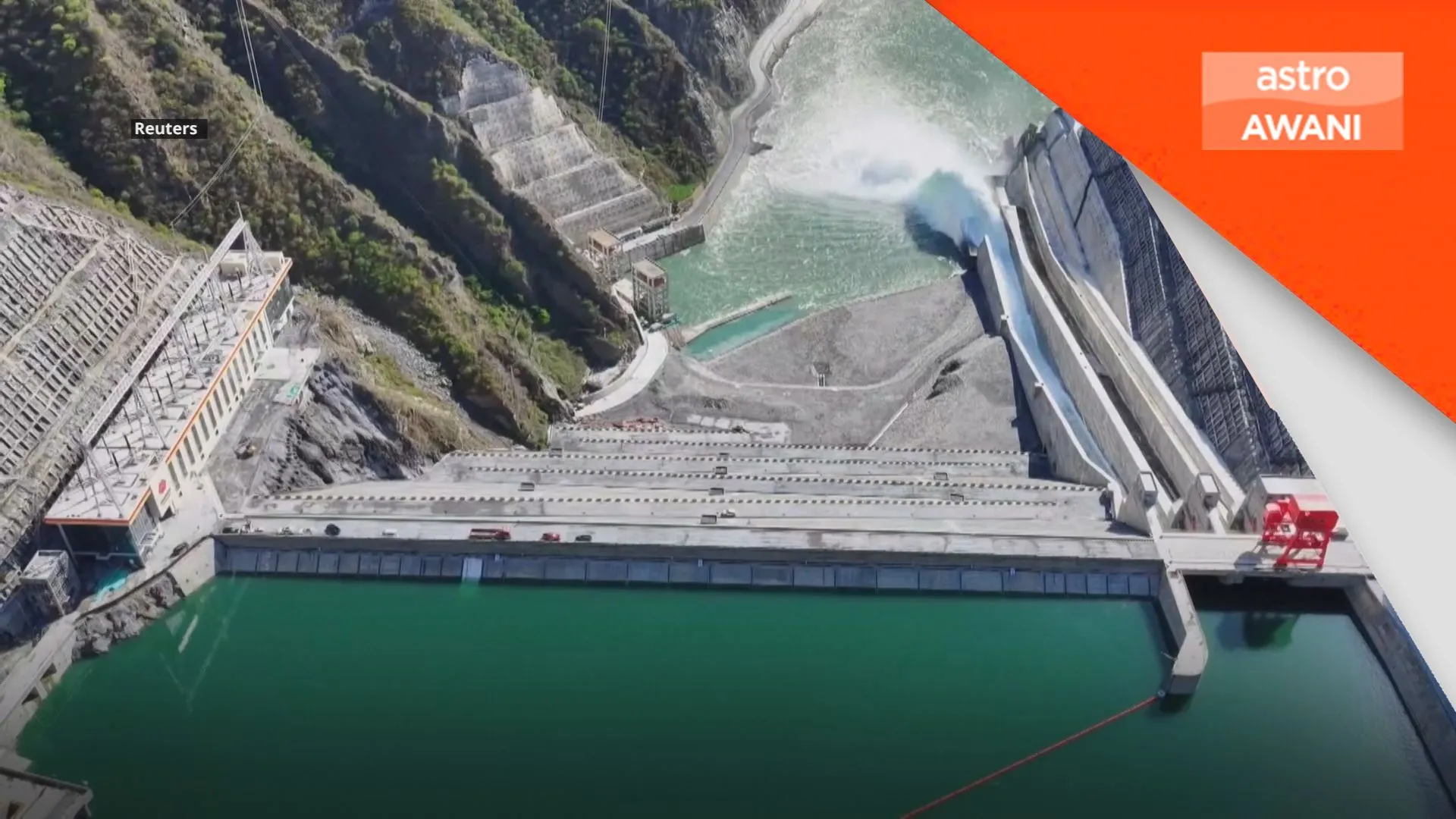 Loji hidroelektrik baharu mula beroperasi di Sichuan