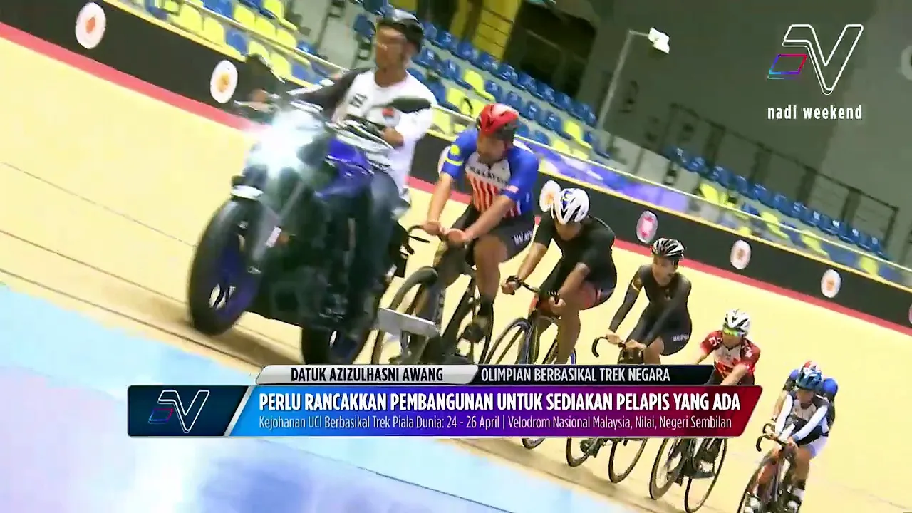 Datuk Azizulhasni Awang harap sukan berbasikal trek diberikan perhatian secukupnya kerana potensi besar lahirkan jagoan dunia