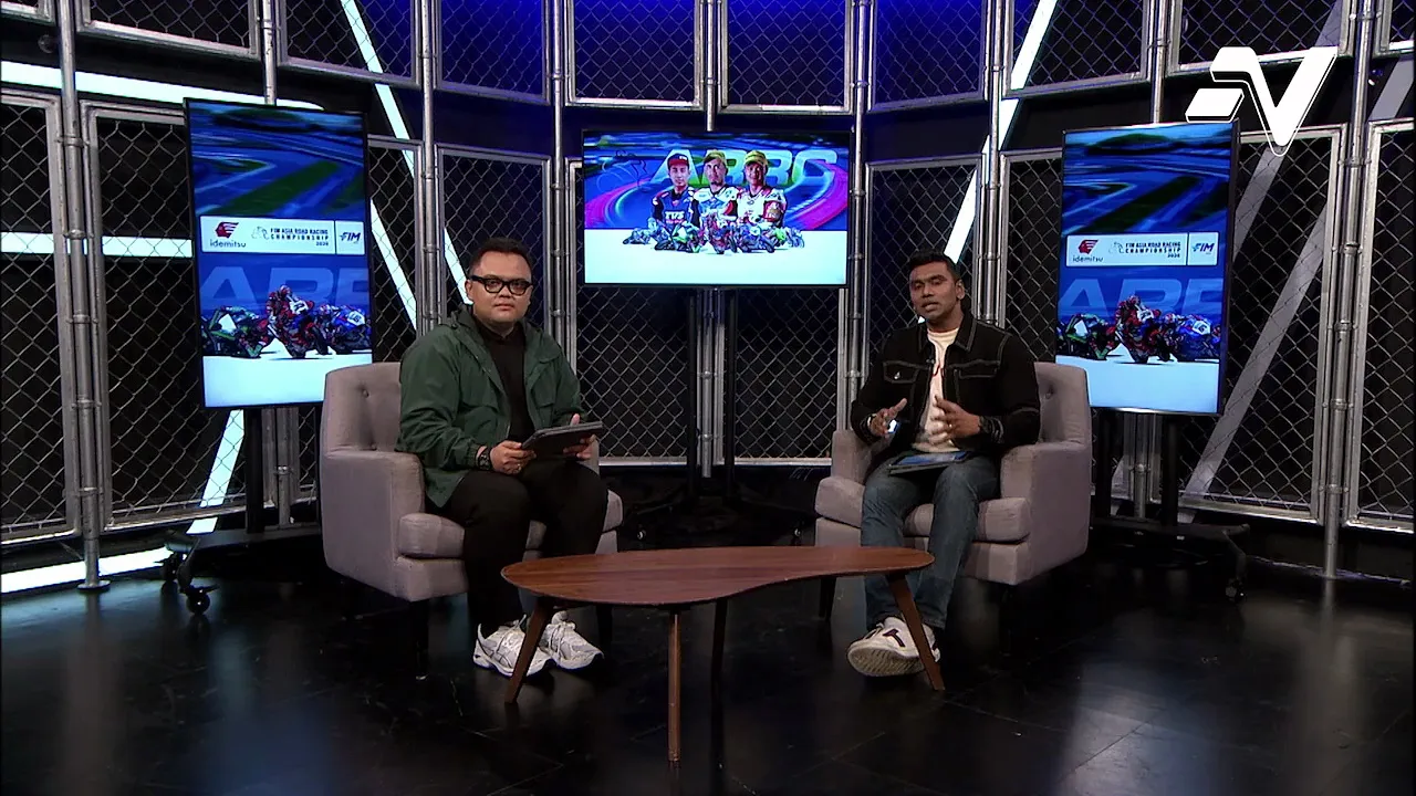 Ramdan Rosli buktikan kemampuan dengan raih podium kategori TVS