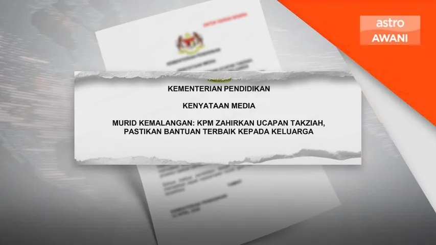KPM mulakan siasatan dalaman insiden pelajar maut dirempuh