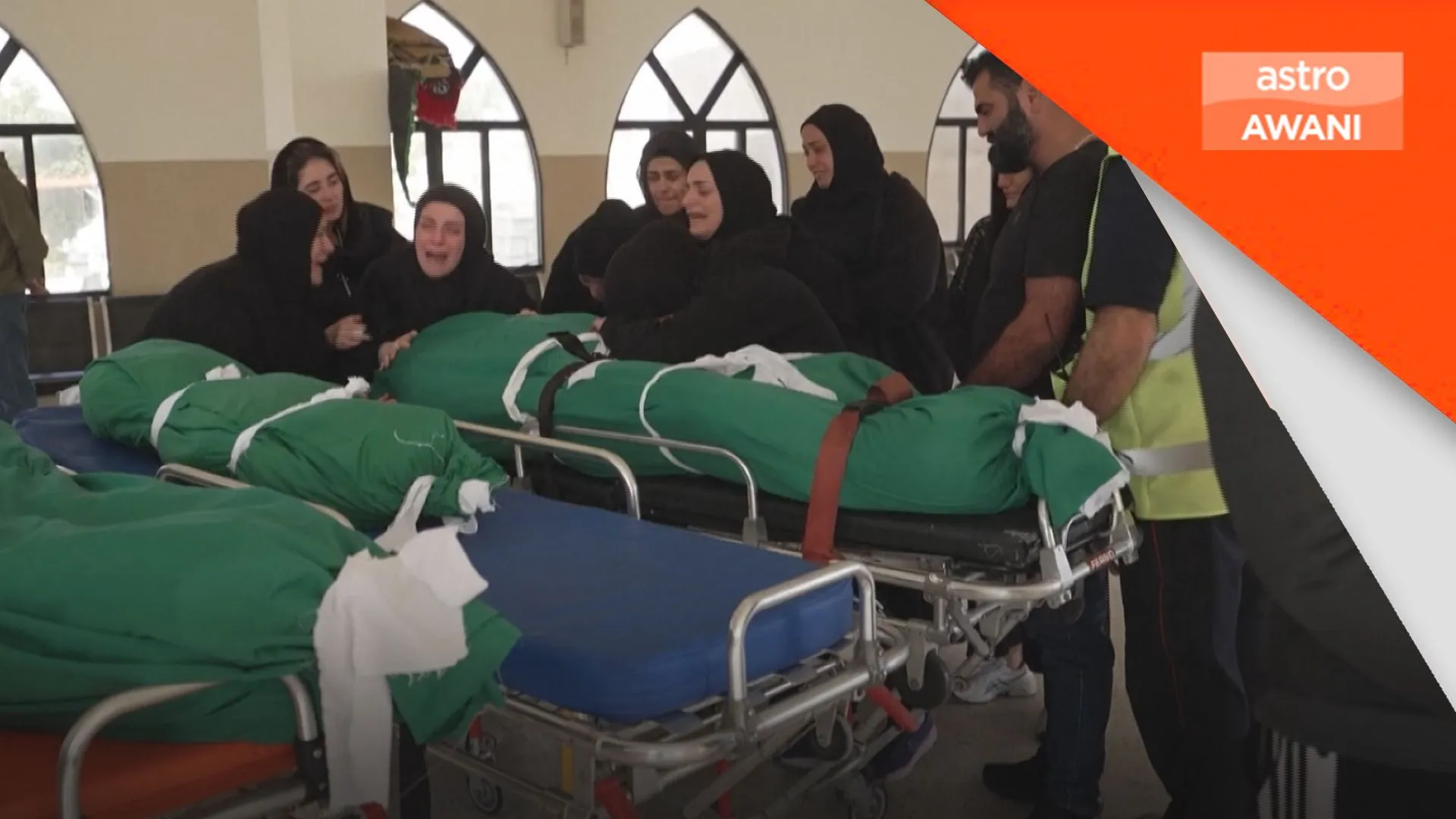 Israel ragut nyawa bayi di Lubnan semasa pengebumian bapanya