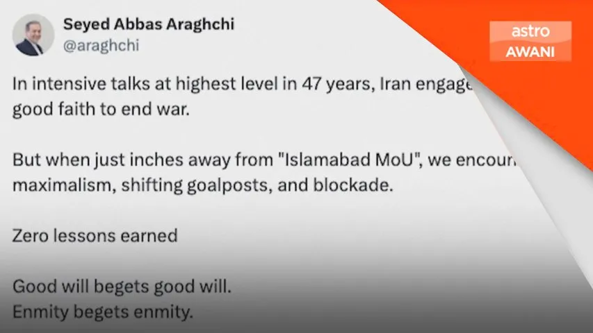 Syarat AS sentiasa berubah punca rundingan gagal - Abbas