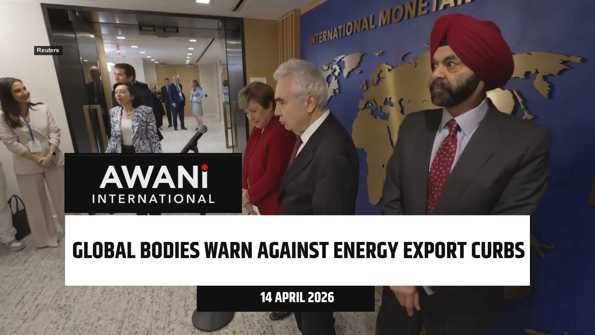 Global bodies warn against energy export curbs