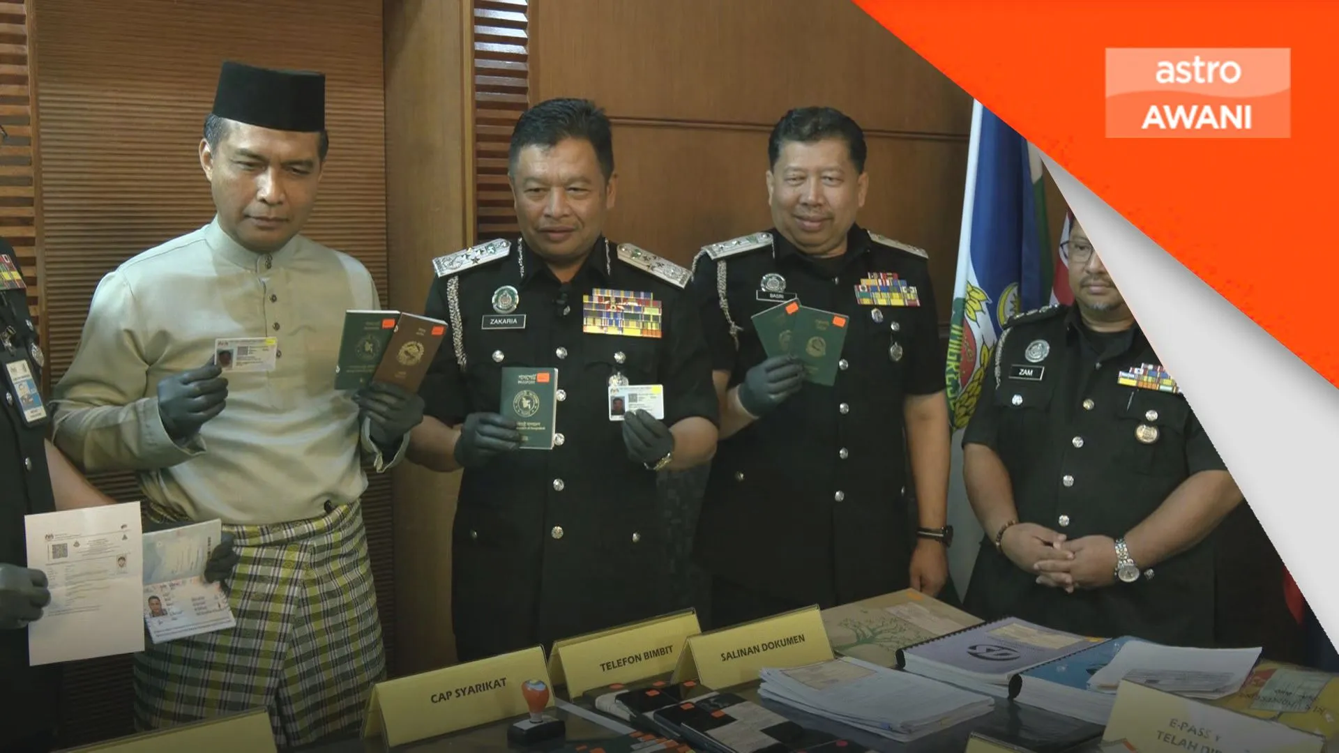 Sindiket pemalsuan dokumen pekerja asing tumpas