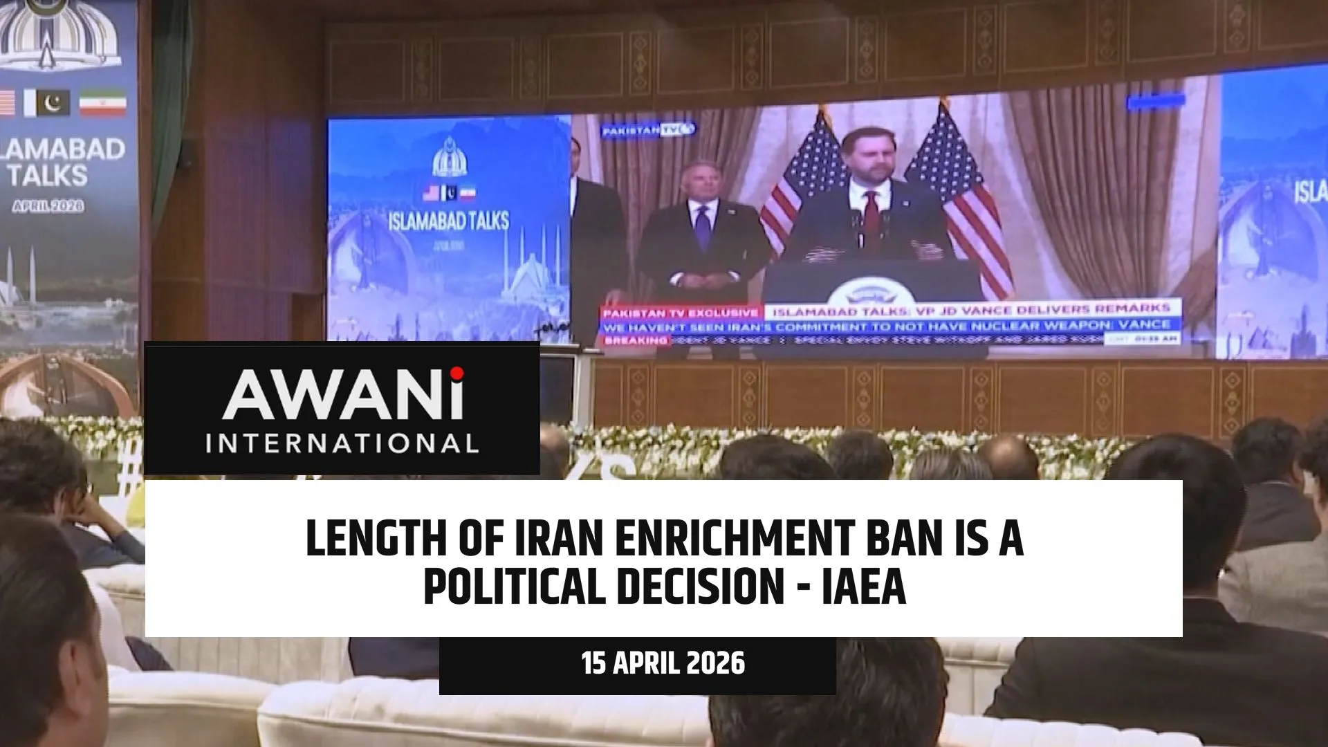 Length of Iran uranium enrichment ban is a political decision, says IAEA
