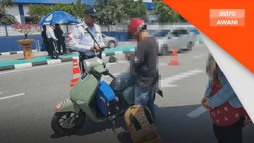 Lelaki warga asing miliki 23 tunggakan saman ditahan