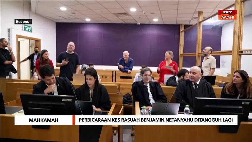 Perbicaraan kes rasuah Benjamin Netanyahu ditangguh lagi