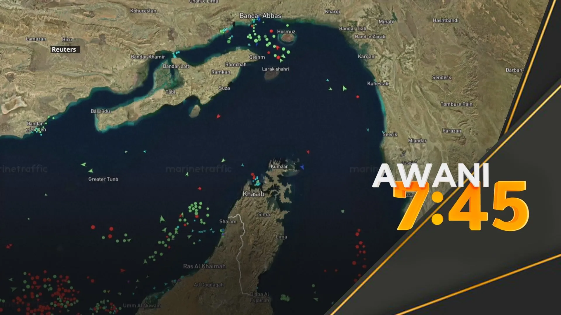 Aktiviti Selat Hormuz merosot semula