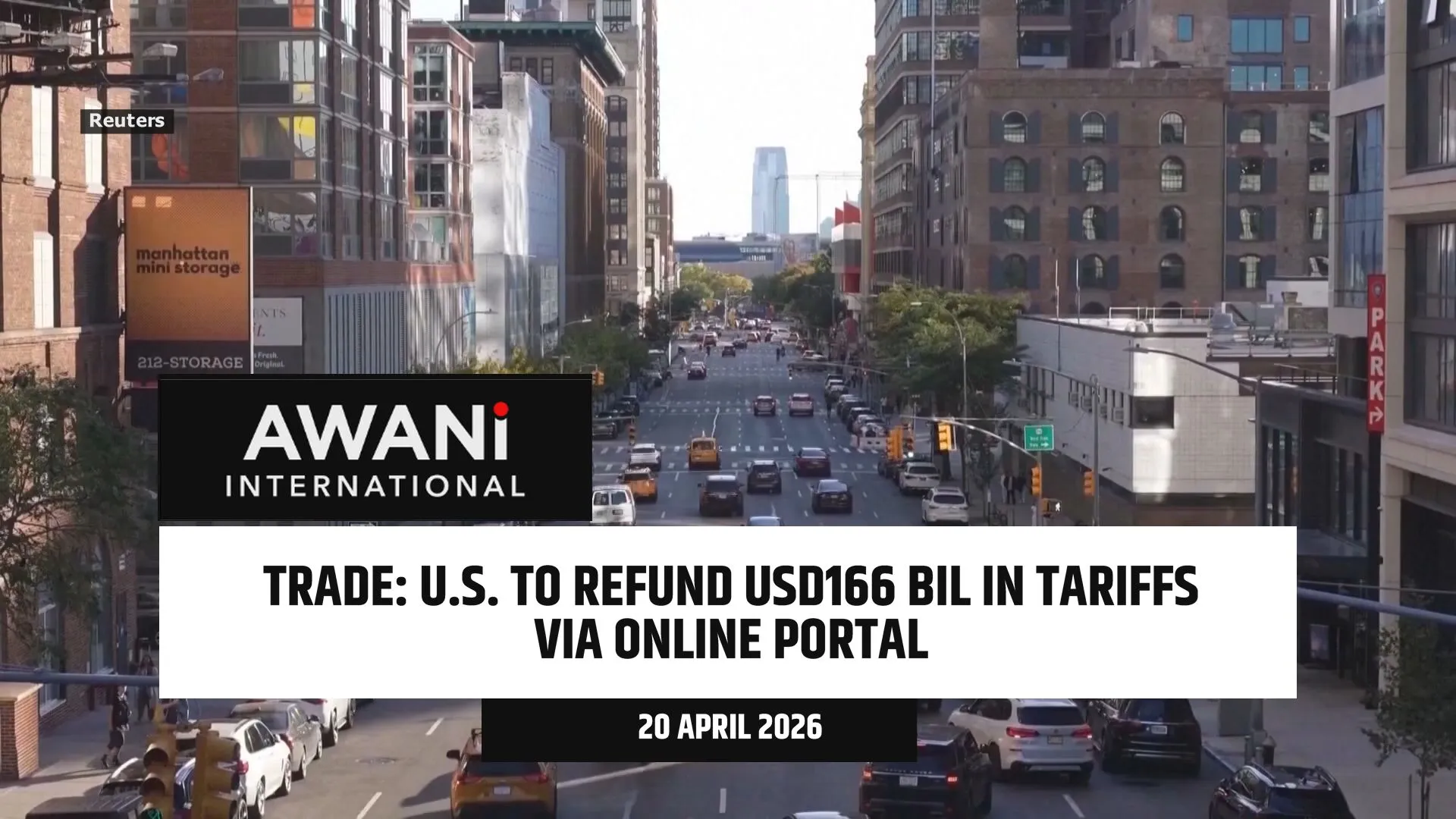 Trade: U.S. to refund USD166 bil in tariffs via online portal