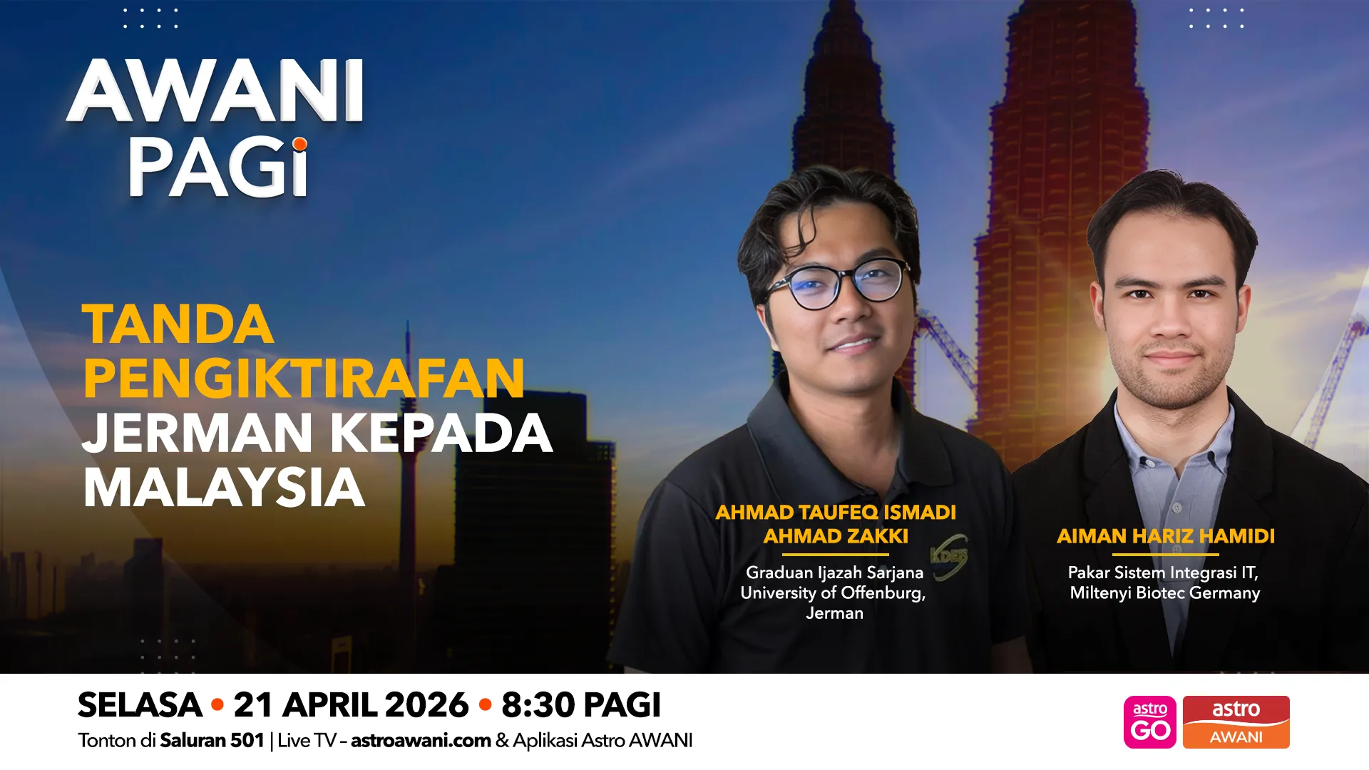 AWANI Pagi: Tanda pengiktirafan Jerman kepada Malaysia