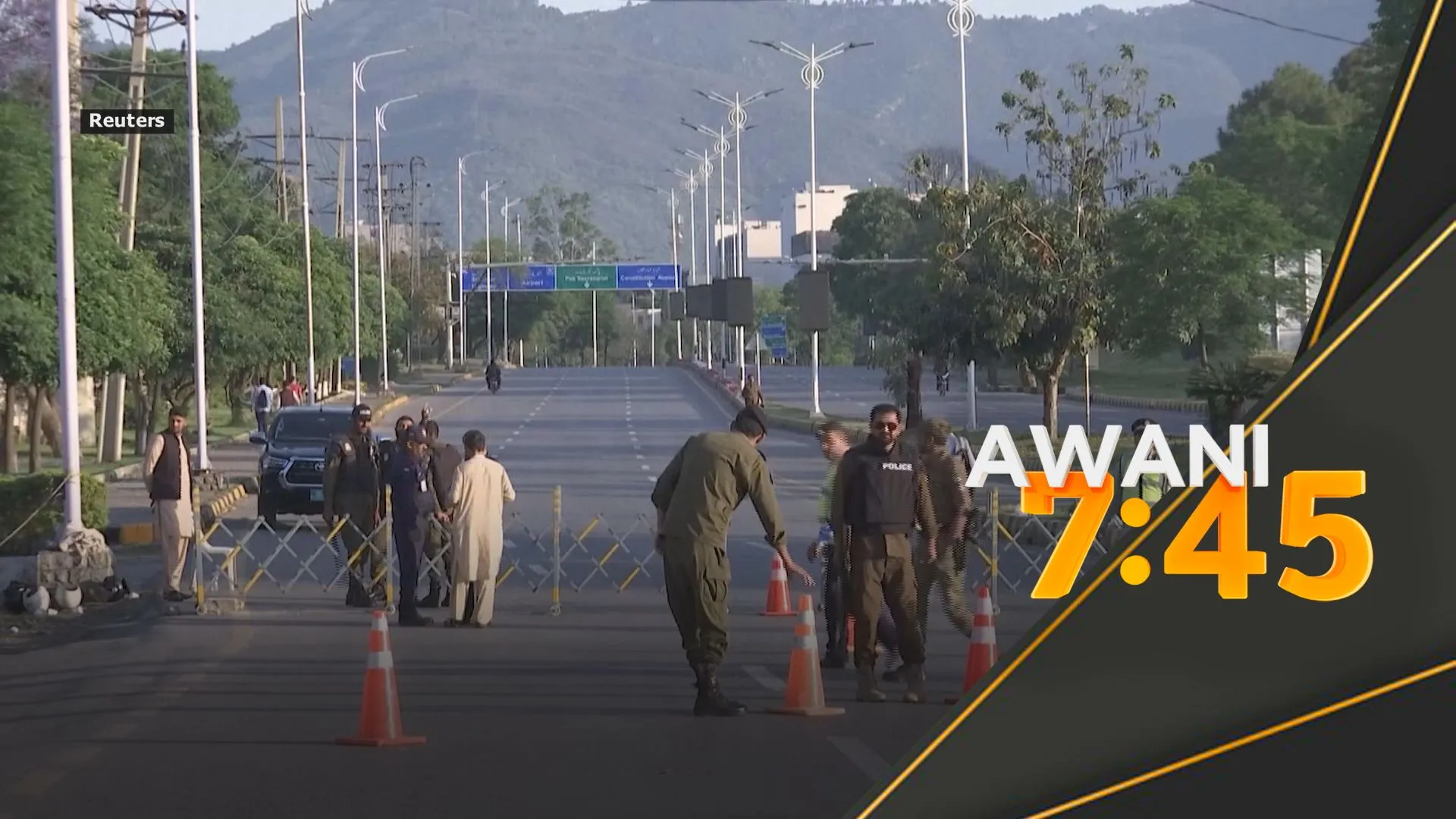 Kawalan ketat di Islamabad
