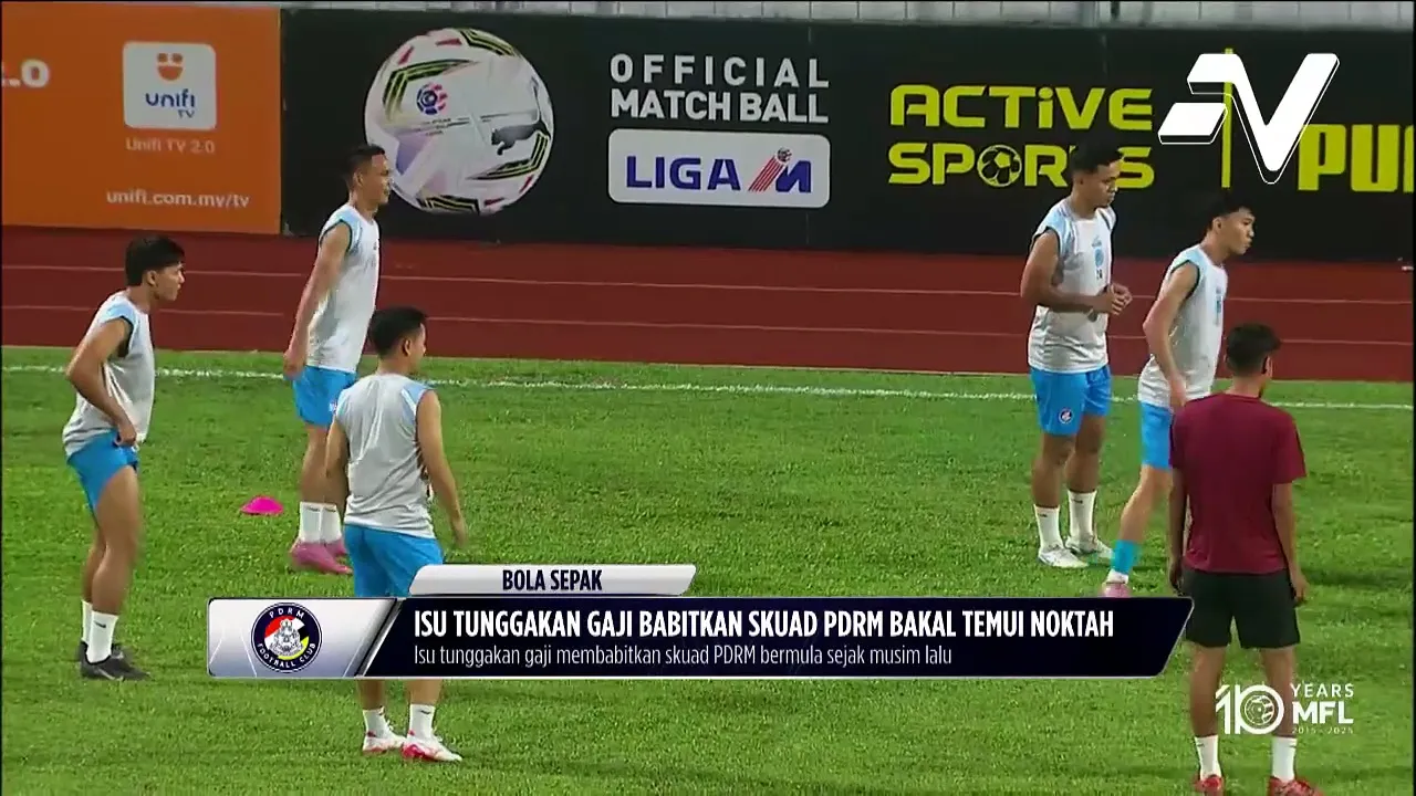 Isu tunggakan gaji, ada sinar harapan buat pasukan PDRM sekaligus jadi tonik tambahan menuju penghujung musim liga