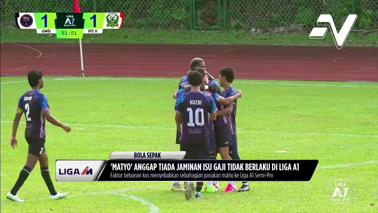 Tiada jaminan jika beraksi di Liga A1, pasukan tidak berhadapan dengan isu pembayaran gaji