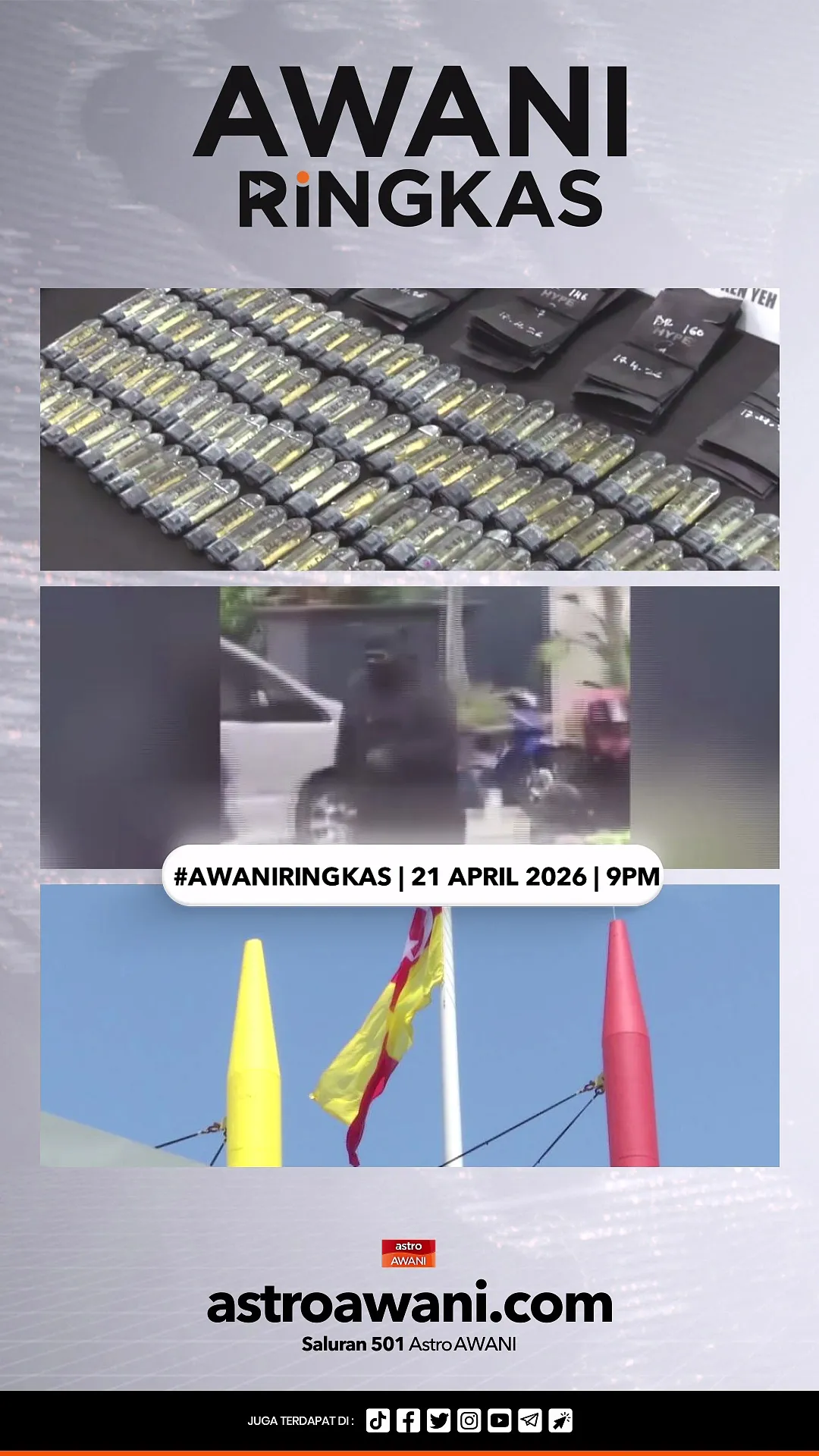 #AWANIRingkas 21 April 2026 | 9PM