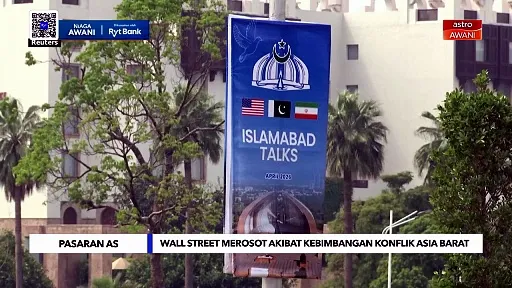 Wall Street merosot akibat kebimbangan konflik Asia Barat