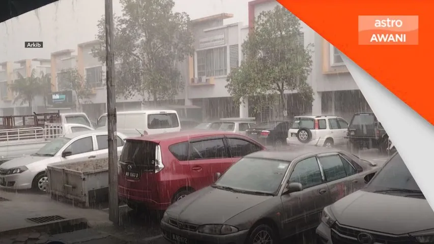 Hujan lebat dan ribut petir dijangka landa beberapa negeri hari ini