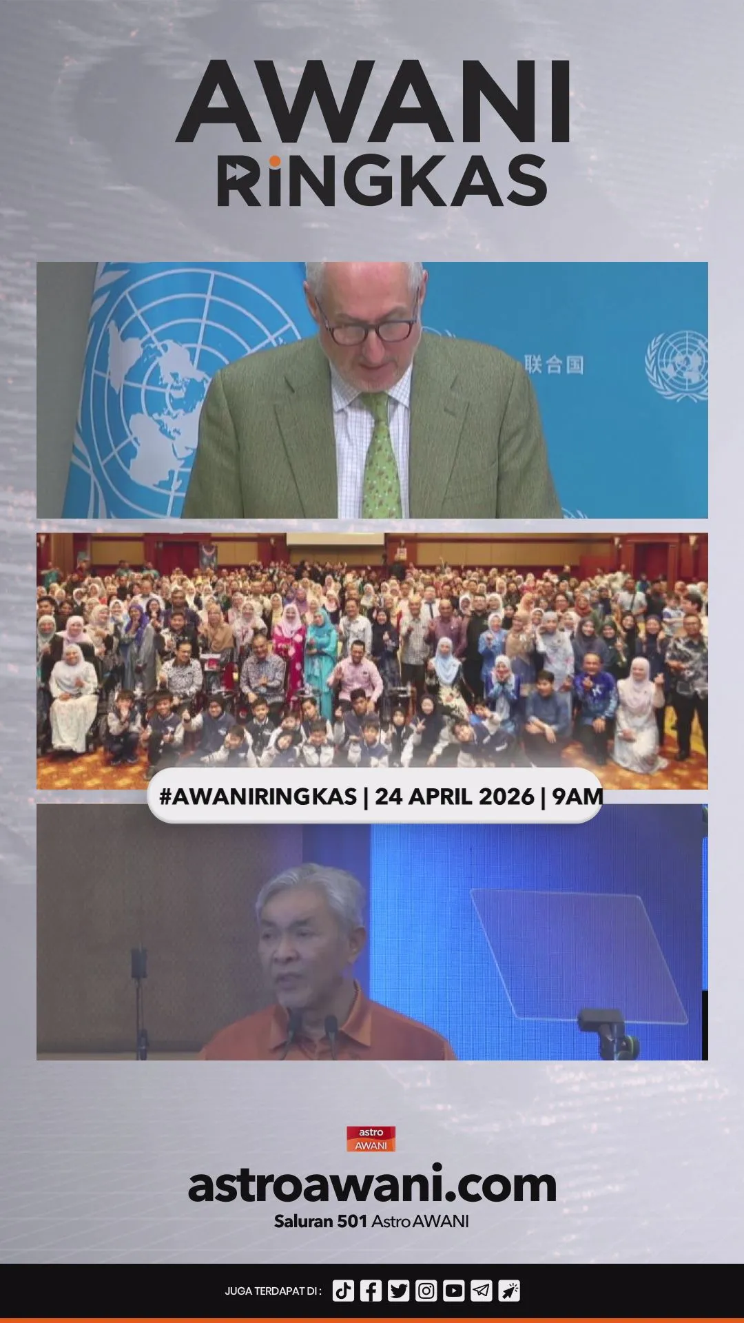 #AWANIRingkas 24 April 2026 | 9AM